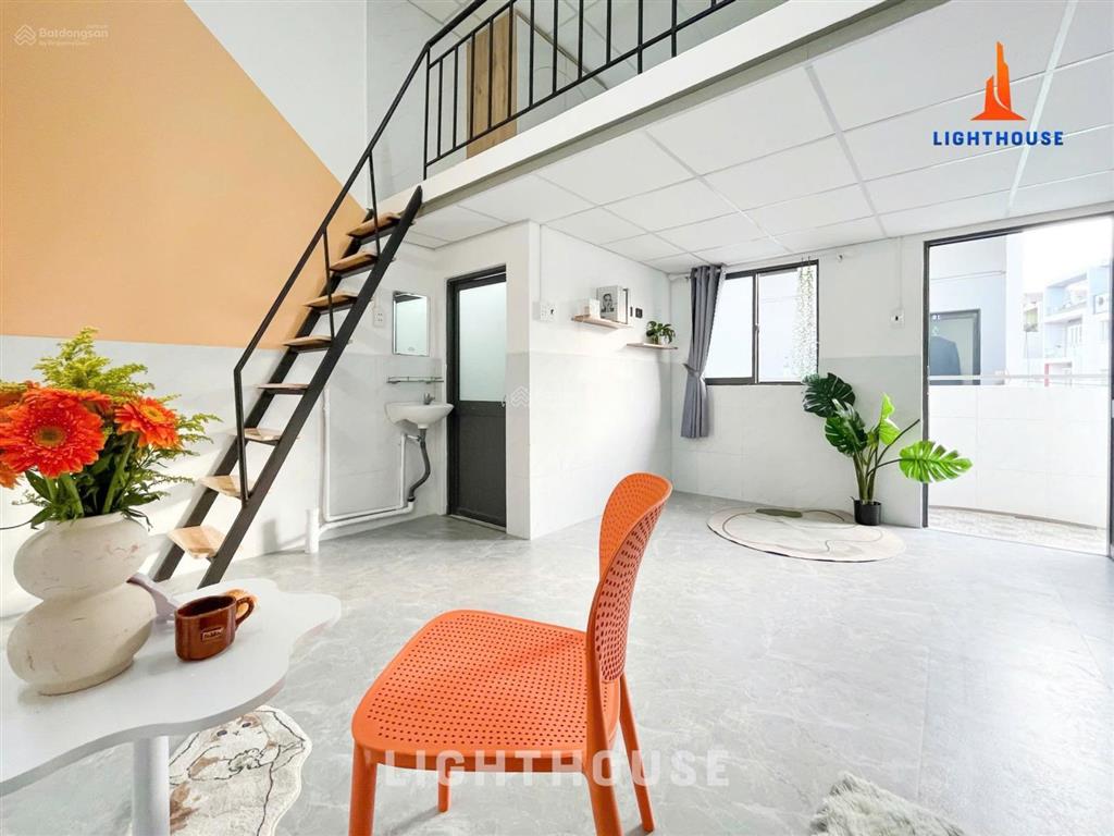 Phòng duplex mới 100% ngay sát thạnh mỹ lợi đầy đủ nội thất rộng 30m2
