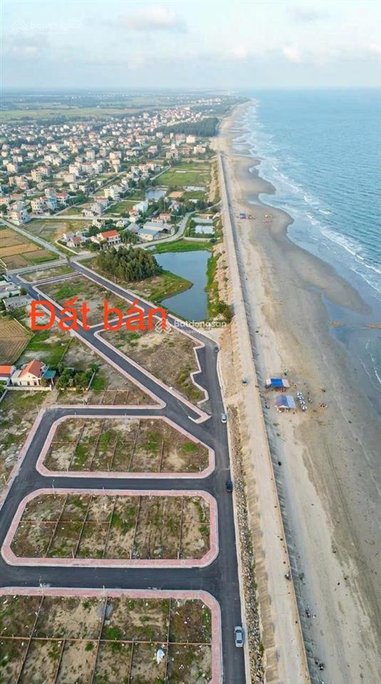 Cắt lỗ nhỉnh 1 tỷ lô góc 100m2 mặt tiền 6m ô tô vào đất hải xuân thịnh long 50m ra bãi tắm