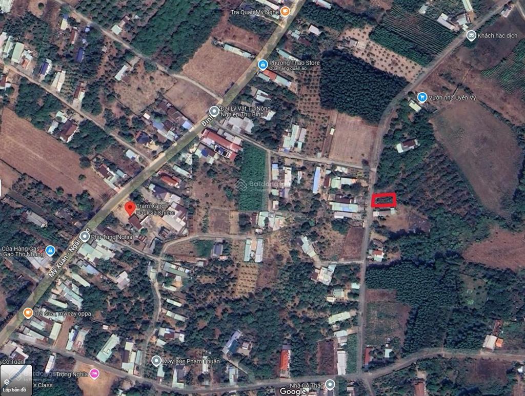 Cần bán lô đất 10m ngang mt đường nhựa gần vòng xoay hắc dịch giá 1.65 tỷ