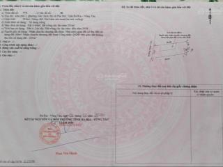 Cần bán lô đất 10m ngang mt đường nhựa gần vòng xoay hắc dịch giá 1.65 tỷ