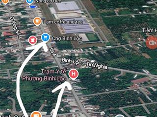 Kẹt tiền cần bán lô đất full thổ cư ngay trung tâm p. bình lộc, chỉ cần 400tr là sở hữu ngay