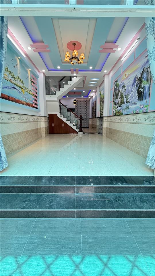 Nhà đẹp 4 tầng , diễn tích 68m2 , hiệp thành 13 , phường hiệp thành  q12 , ngang 4x17m