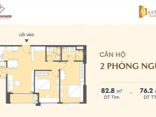 Masteri riaera đà nẵng bán căn hộ 2pn view đẹp 76m2 mt quy mỹ 6.69 tỷ.