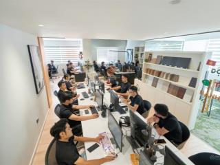 Văn phòng 200m2 tố hữu đẹp, tối ưu chi phí