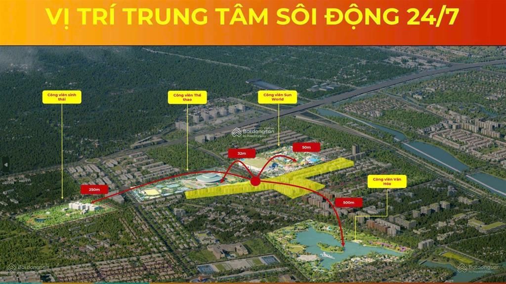 Vị trí vàng chung cư cạnh sun world hà nam và đại lộ hoa chiết khấu cực khủng chưa từng có tiền lệ