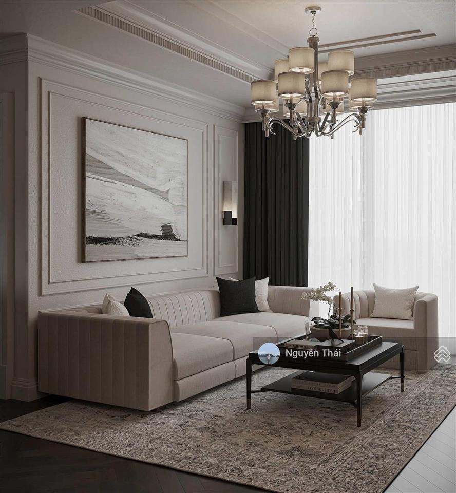(chính chủ) bán căn 3 ngủ 2wc 120m2, ban công đông nam, nhà đẹp, sẵn sổ. giá 13,5 tỷ golden palm