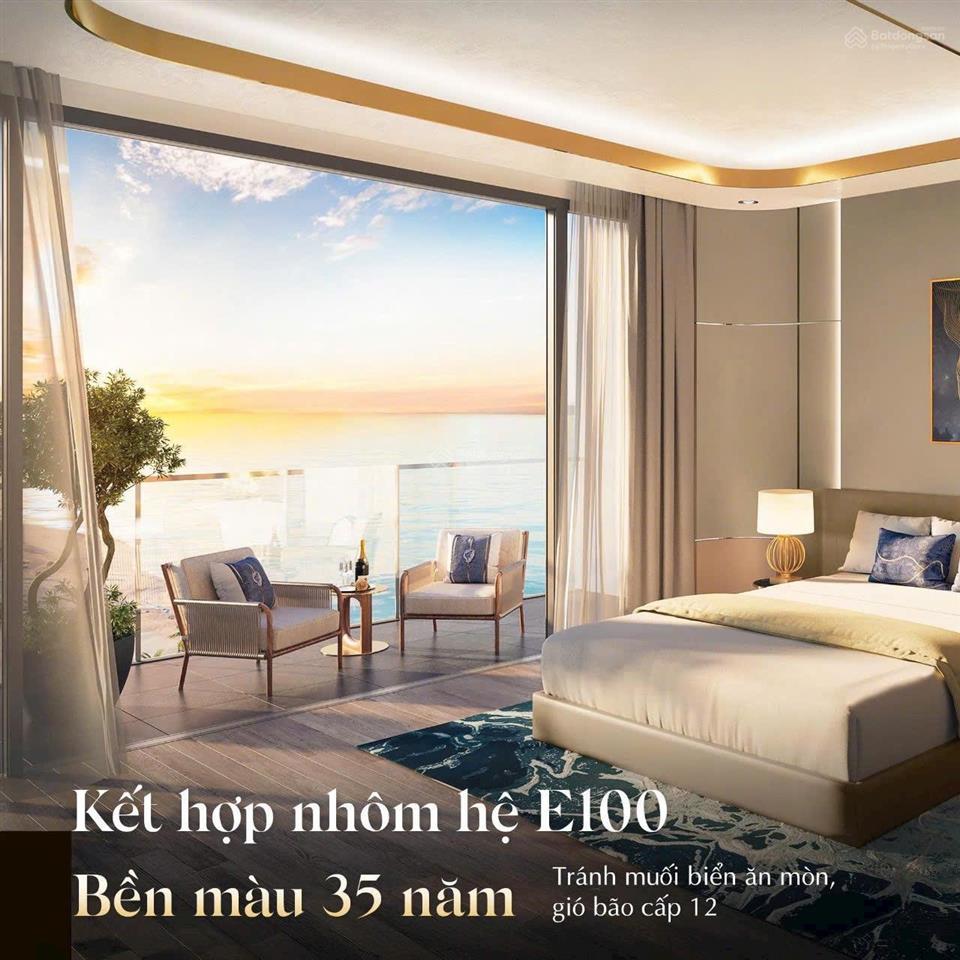 Căn hộ biển hạng sang sổ hồng lâu dài chỉ 1,7 tỷ, bàn giao full nội thất