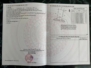 Đất chính chủ  sổ đỏ  đường xuân phú  xuân tây, xã xuân tây, cẩm mỹ, đồng nai