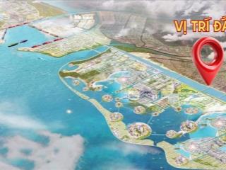 Lõi trung tâm đặc khu kinh tế ninh cơ, view trọn biển, dân cư đông đúc, đường ô tô tránh