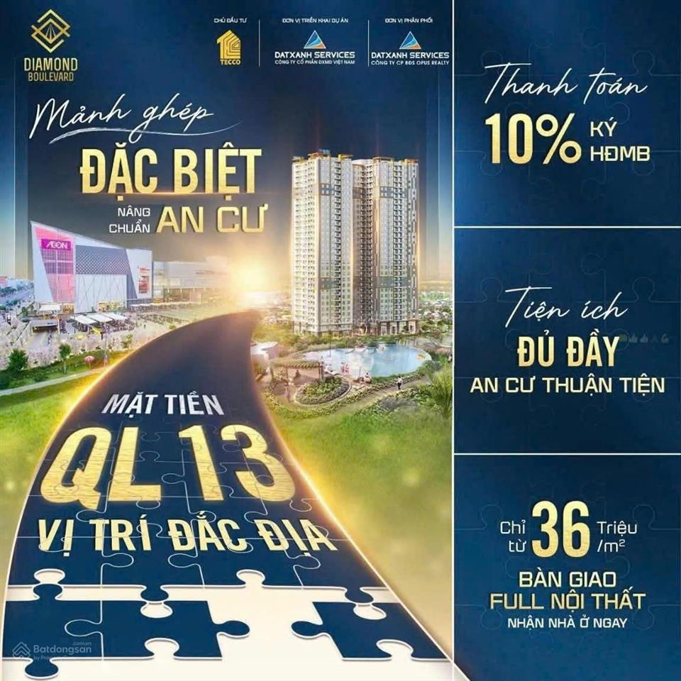 Bán gấp chung cư diamon boulevard chỉ 2.4 tỷ/căn 2pn tặng full nội thất , hỗ trợ trả góp không vay