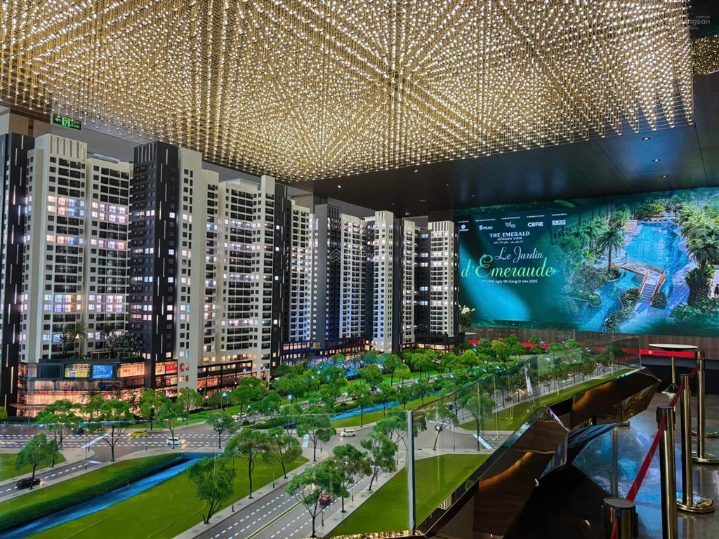Cđt lê phong 35 triệu/m2 thanh toán 9 triệu/tháng the emerald garden view đường nguyễn chí thanh