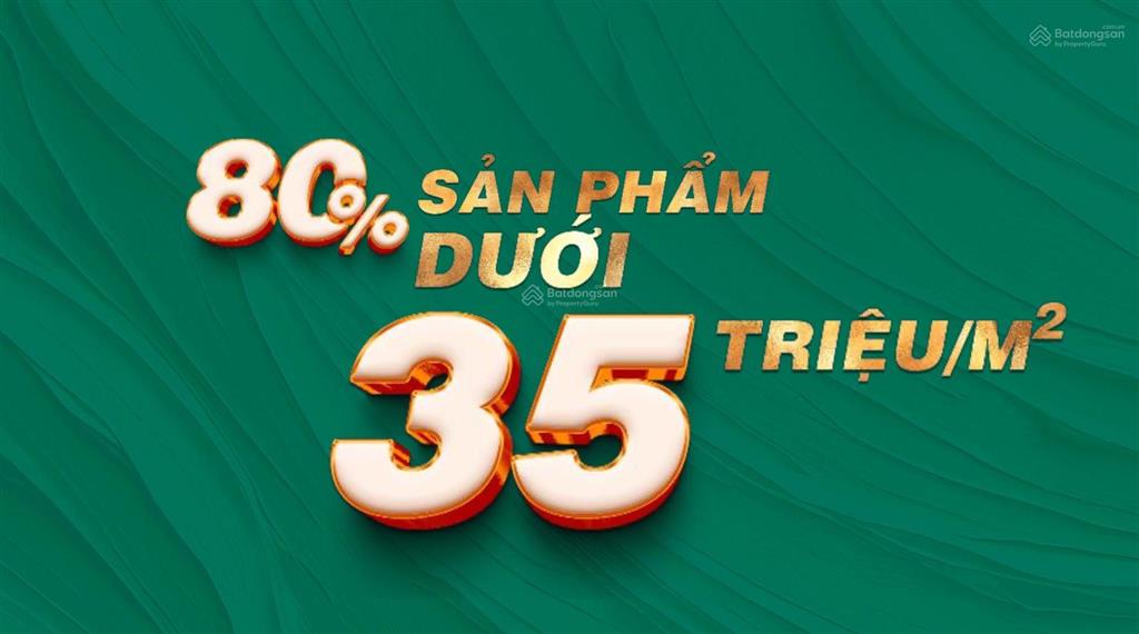 Cđt lê phong 35 triệu/m2 thanh toán 9 triệu/tháng the emerald garden view đường nguyễn chí thanh