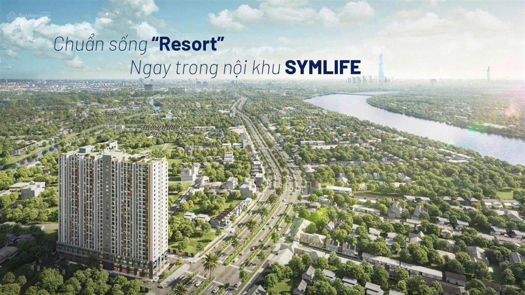 Thanh toán 0.75%/tháng  căn hộ symlife mặt tiền ql13 cách sông 300m  hàng đặc biệt