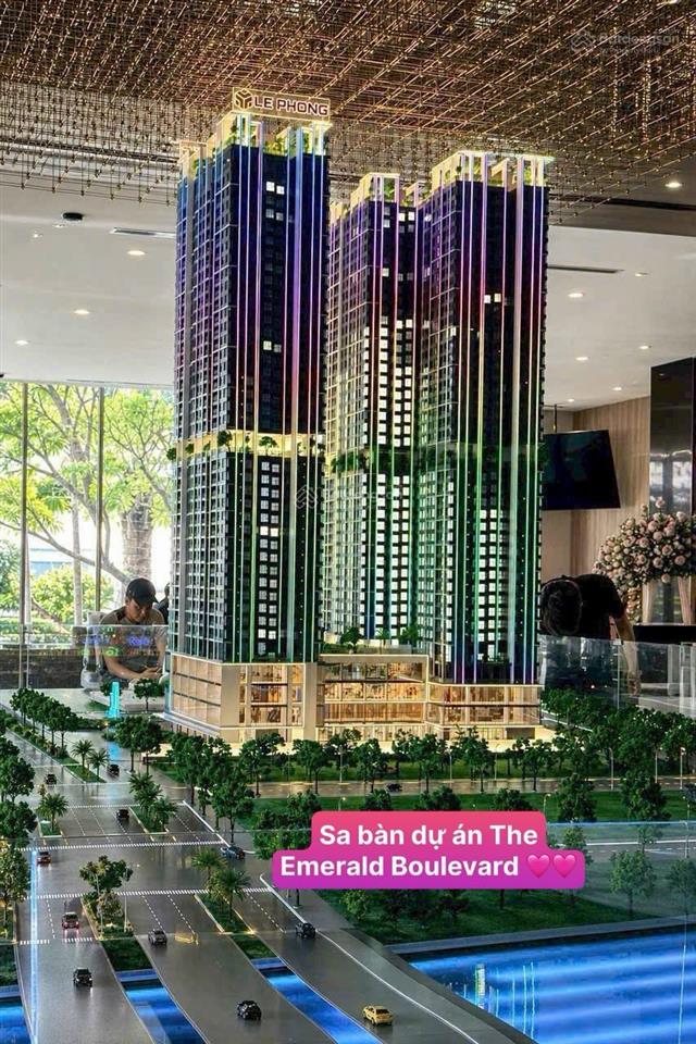 Thanh toán 0.5% hoặc 1% mỗi tháng, the emerald boulevard căn 1pn+ đầu tư giai đoạn 1 ql13