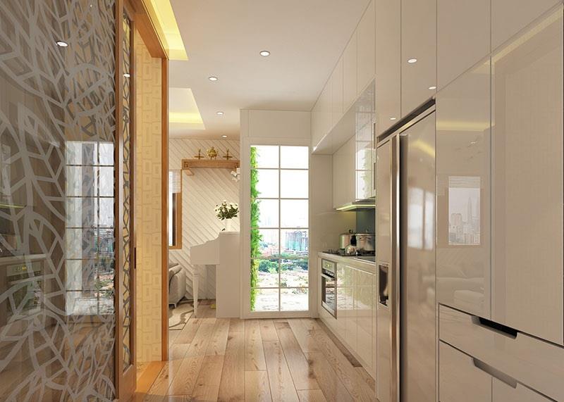 Cho thuê căn hộ 2pn, full nội thất đẹp, đồng bộ golden palm giá 15.5 triệu/tháng