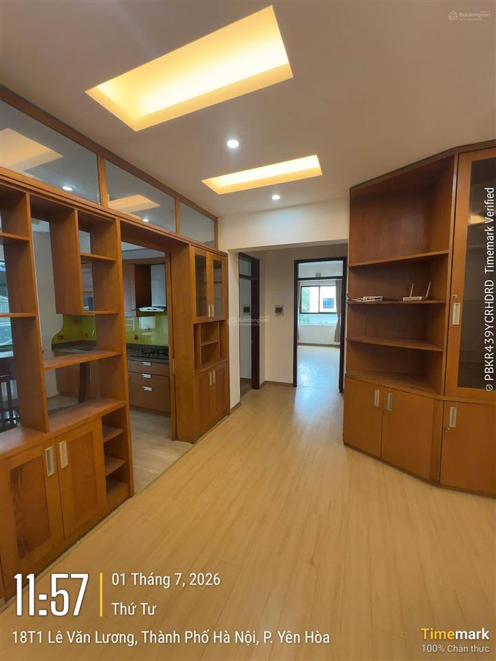 Cho thuê căn hộ 17t  trung hòa nhân chính 3pn, đủ đồ, giá siêu tốt 16 tr/tháng