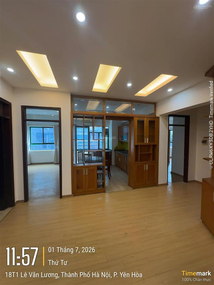 Cho thuê căn hộ 17t  trung hòa nhân chính 3pn, đủ đồ, giá siêu tốt 16 tr/tháng