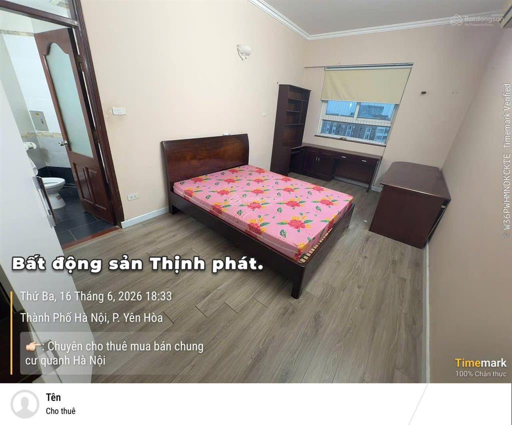 Cho thuê trung hòa nhân chính 3 phòng ngủ, nội thất đẹp  có slot ô tô dưới hầm