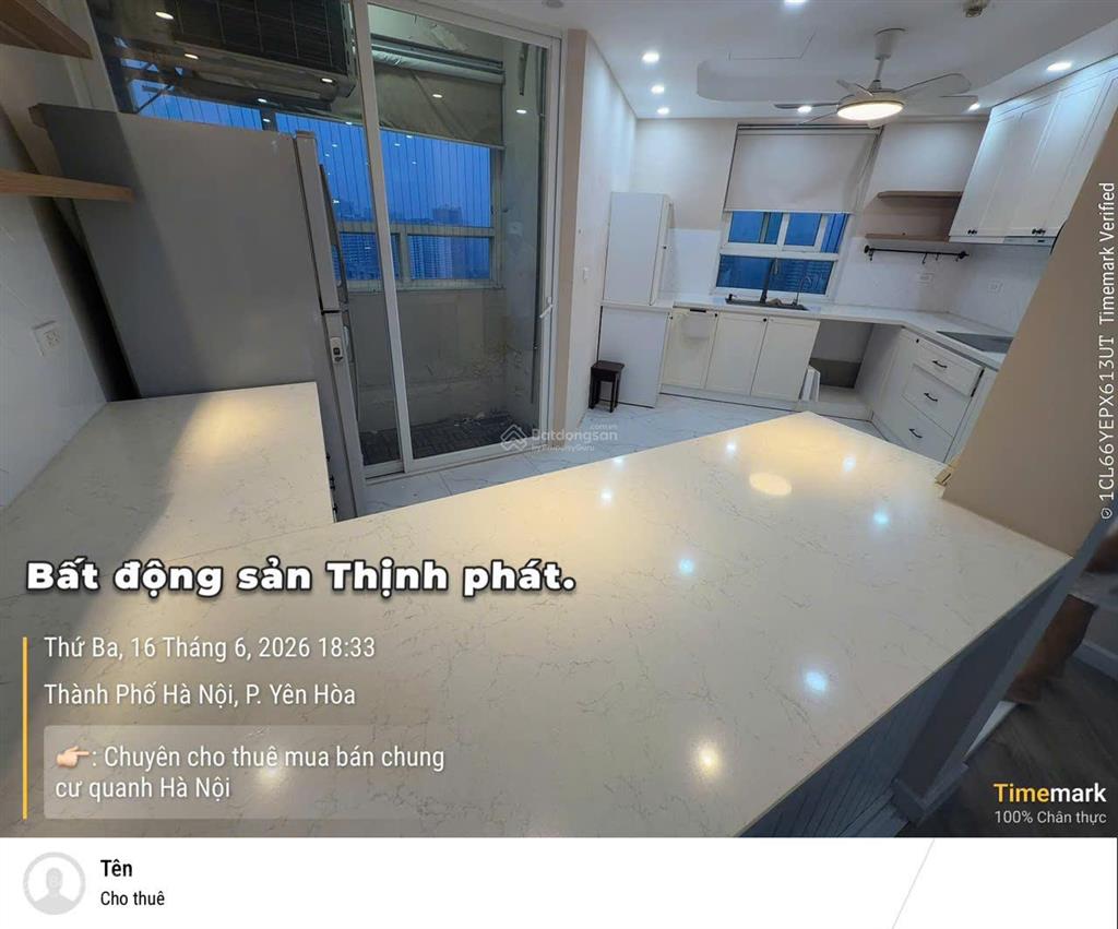 Cho thuê trung hòa nhân chính 3 phòng ngủ, nội thất đẹp  có slot ô tô dưới hầm
