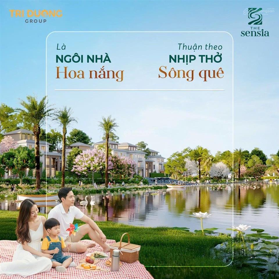 Biệt thự liền kề khu đô thị cao cấp, tiềm năng tại the sensia trí dương