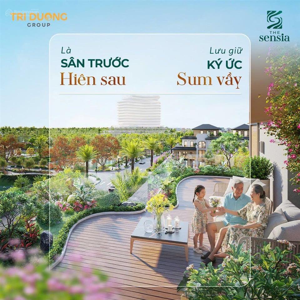 Biệt thự liền kề khu đô thị cao cấp, tiềm năng tại the sensia trí dương