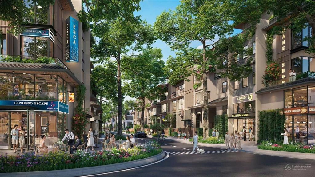 Trực tiếp từ cđt mở bán shophouse 120m2 tại the sensia, 8 tỷ vnd, 4pn, 3wc, 4 tầng, mặt tiền 6.5m