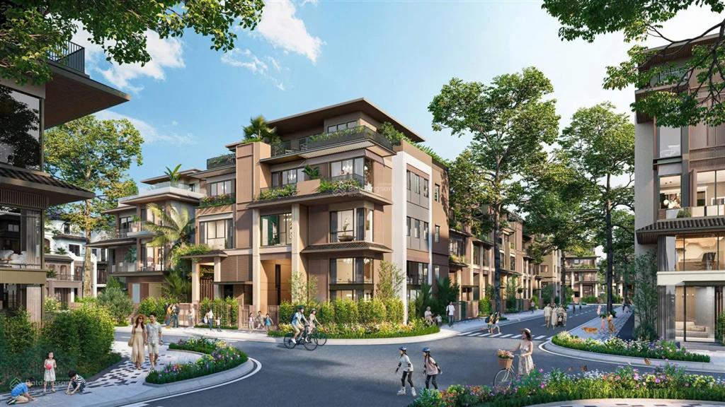 Trực tiếp từ cđt mở bán shophouse 120m2 tại the sensia, 8 tỷ vnd, 4pn, 3wc, 4 tầng, mặt tiền 6.5m