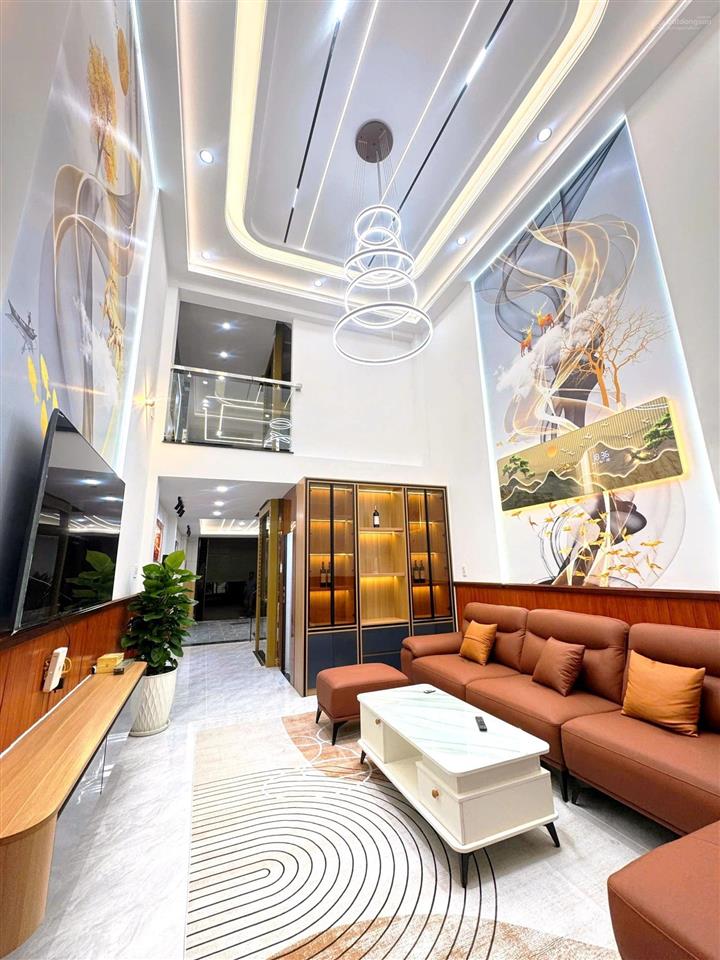 Nhà 5 tầng btct mới tinh thiết kế hiện đại, 61m2, 4pn master ô tô ngủ trong nhà, tặng full nội thất