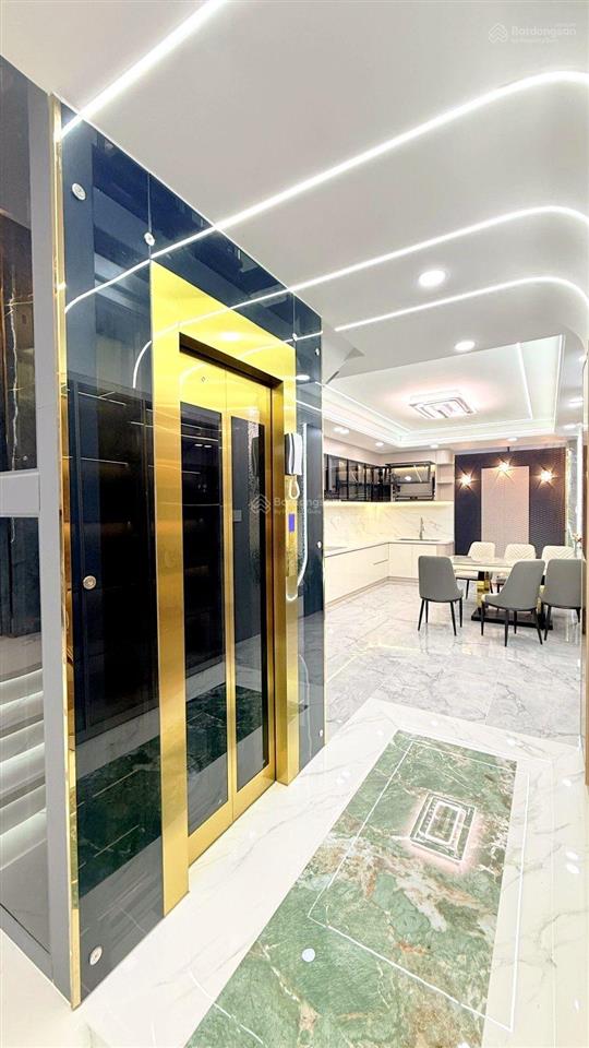 Nhà 7 tầng mới hoàn thiện có thang máy  72m²  mặt tiền đường nhựa 8 mét  tặng nội thất cao cấp