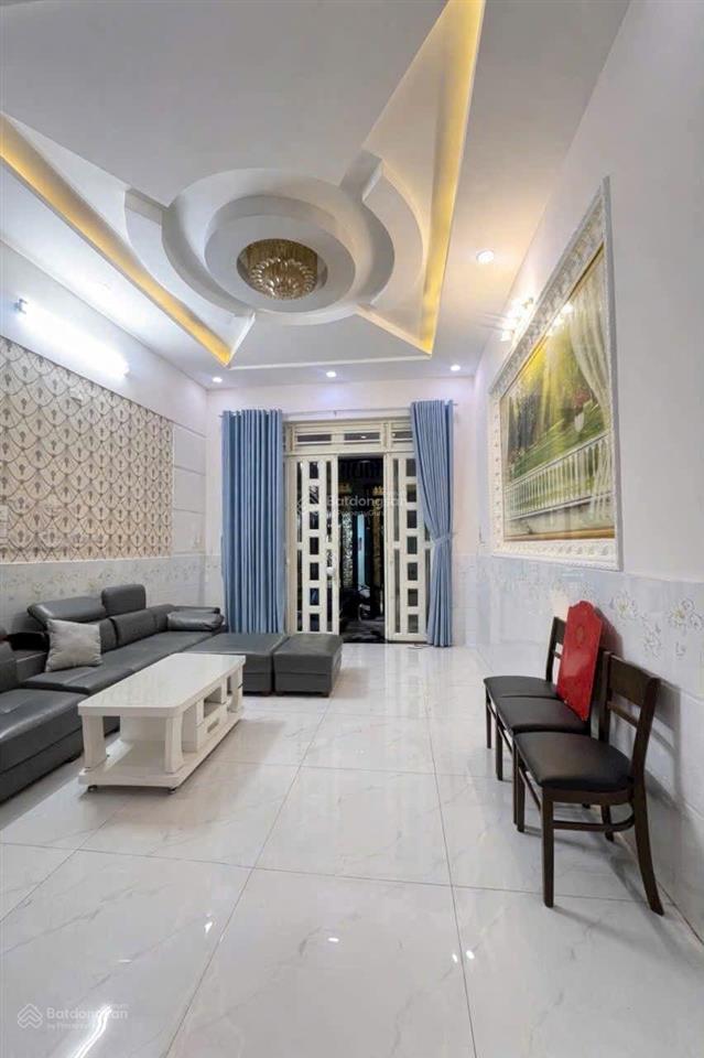 Hiệp thành 13, quận 12 nhà 4 tầng btct, nở hậu 4,5m  gần chợ hiệp thành | 5,49 tỷ tl