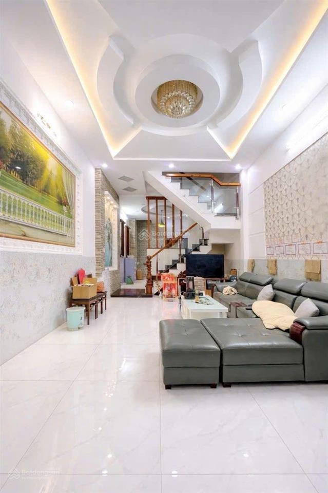 Hiệp thành 13, quận 12 nhà 4 tầng btct, nở hậu 4,5m  gần chợ hiệp thành | 5,49 tỷ tl