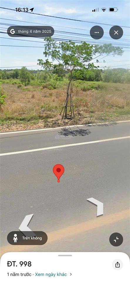 Bán đất xã phước thuận cách hồ tràm 3,5km, mặt tiền tỉnh lộ 998