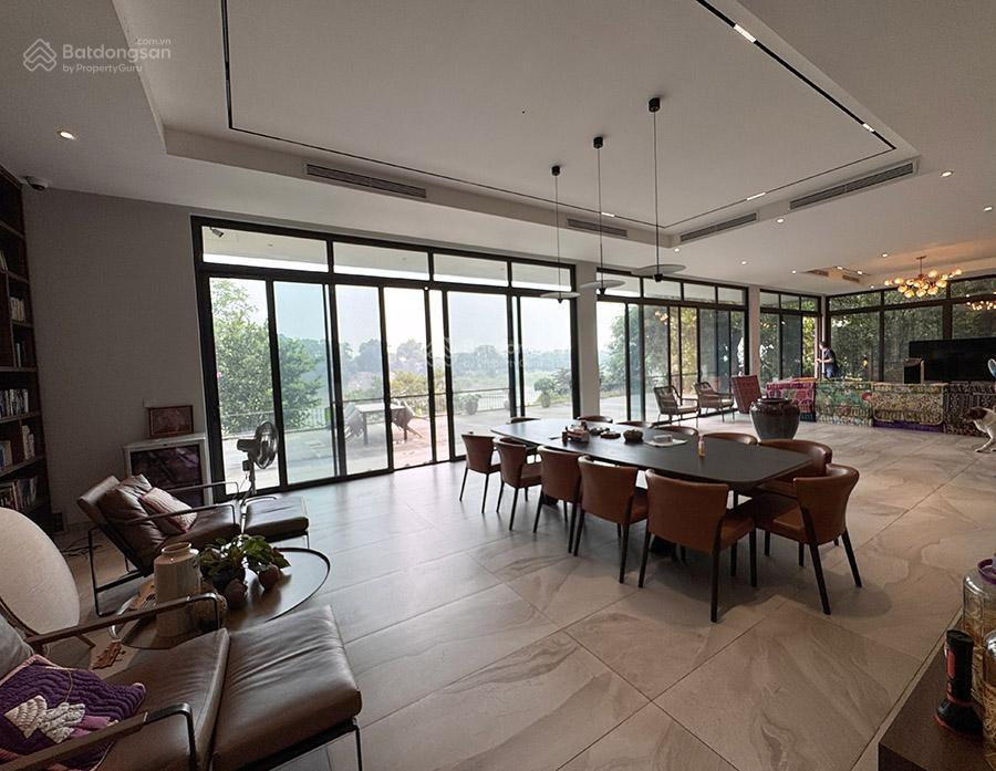 Biệt thự siêu hót view sông đuống có bể bơi phố bắc cầu bồ đề hà nội
