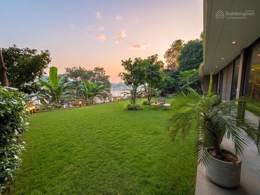 Biệt thự siêu hót view sông đuống có bể bơi phố bắc cầu bồ đề hà nội