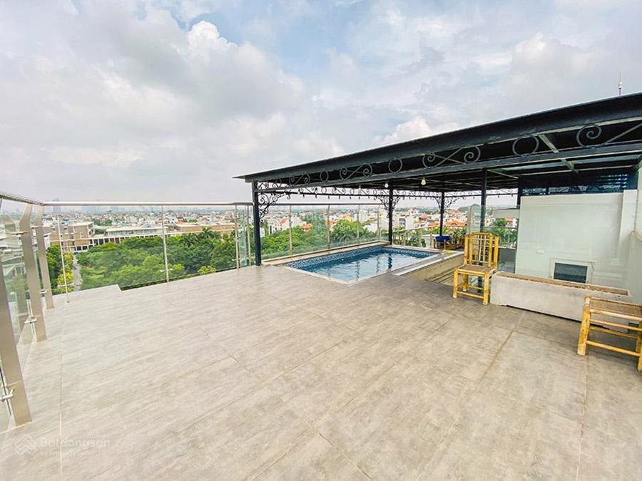 Cho thuê căn hộ dịch vụ có bể bơi phố ngọc thụy, phường bồ đề, hà nội