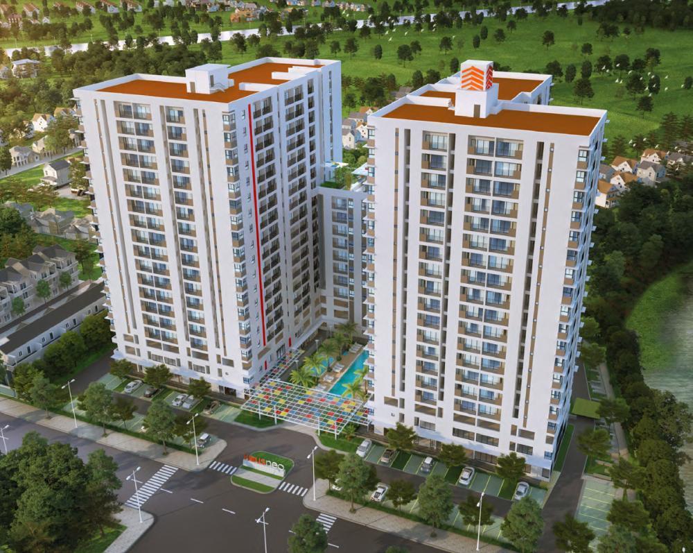 Cho thuê căn hộ chung cư hausneo 72m2 2pn2wc full nội thất giá 10 tr