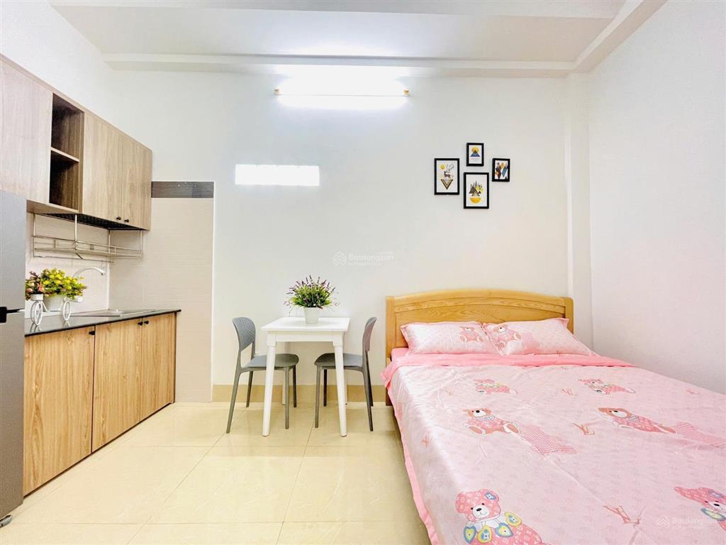 Khai trương studio full nội thất mới keng, cửa sổ trời, gần cầu vượt 3/2