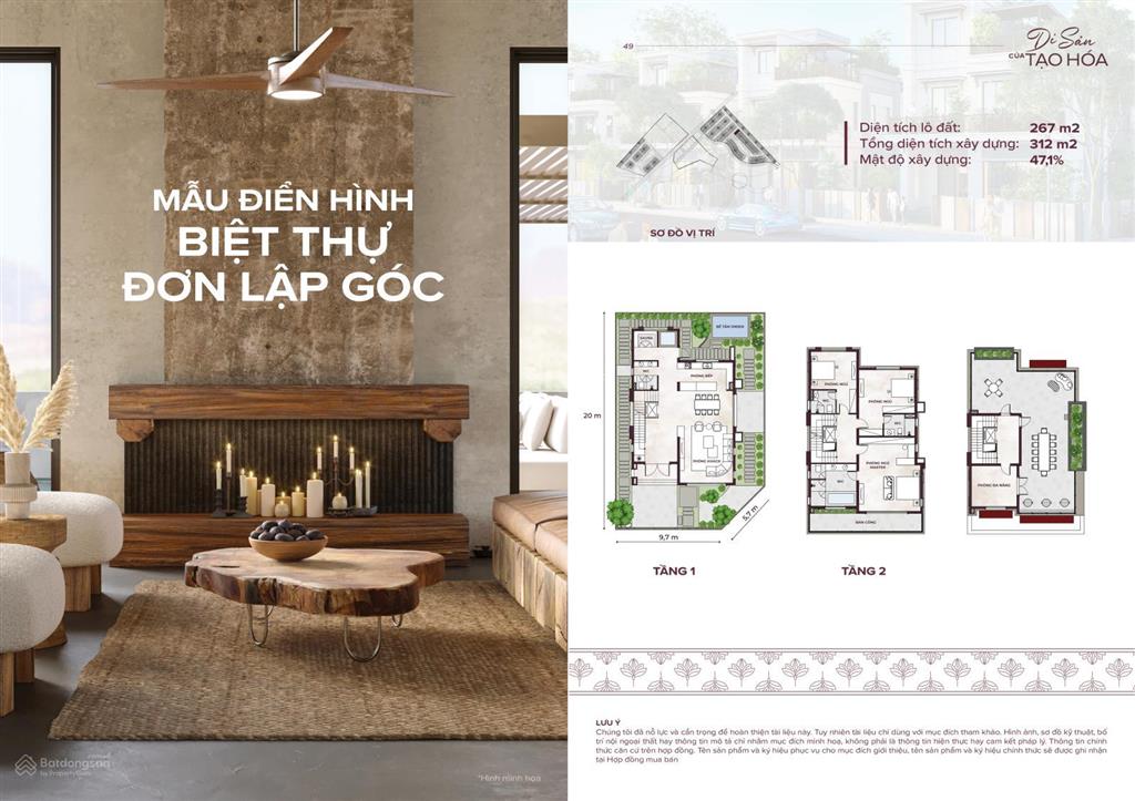 Suất ngoại giao ck 12,5%  3,6 tỷ  baia retreat hội vân khu nghỉ dưỡng suối khoáng nóng tự nhiên