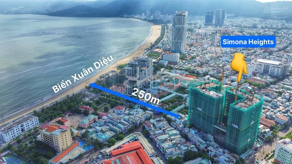 Giá chỉ 2,4 tỷ  căn 2pn  2wc  65m2  simona heights quy nhơn, miễn phí pql 3 năm