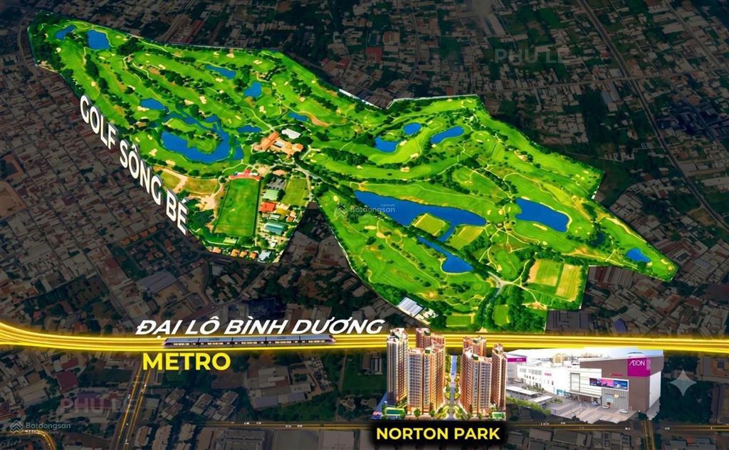 Norton park gamuda land cách siêu thị aeon canary thuận an 3 bước chân