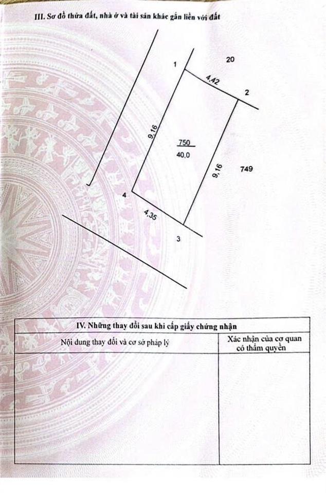 Chính chủ bán lô góc 2 mặt tiền, vuông vắn, tài chính vừa phải ở xã tiền phong, huyện mê linh