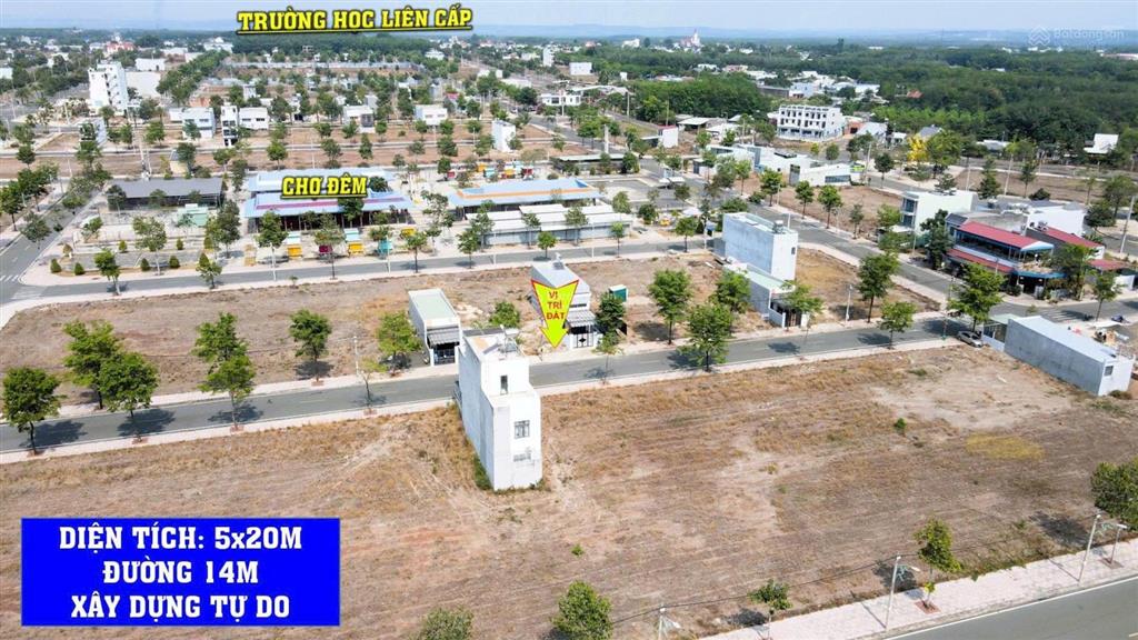 Bán gấp lô 100m² sau lưng chợ đêm  rẻ hơn thị trường 50tr, cơ hội hiếm tại cát tường phú hưng