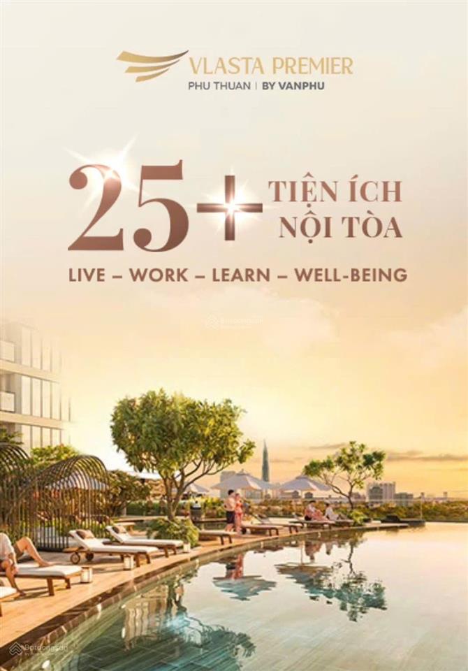 Suất nội bộ căn hộ vlasta premier q.7, căn góc 2pn view sông tầng đẹp, thanh toán 15% nhận nhà