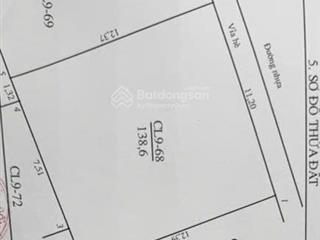 Chính chủ bán gấp 138,6 m2 đất tđc kim sơn, xã thuận an