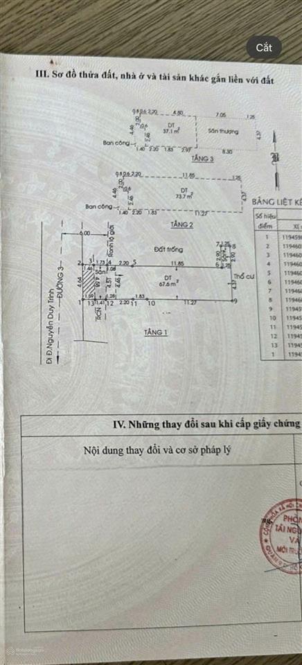 Giảm sâu 300tr chỉ còn 5.2 tỷ nhà 3 tầng mặt tiền kề nguyễn duy trinh thủ đức