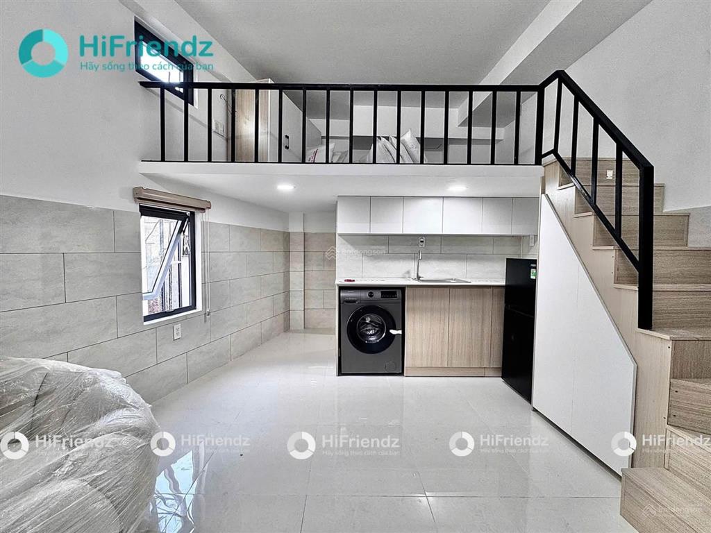 Cho thuê phòng gác lửng full nội thất thiết kế hiện đại