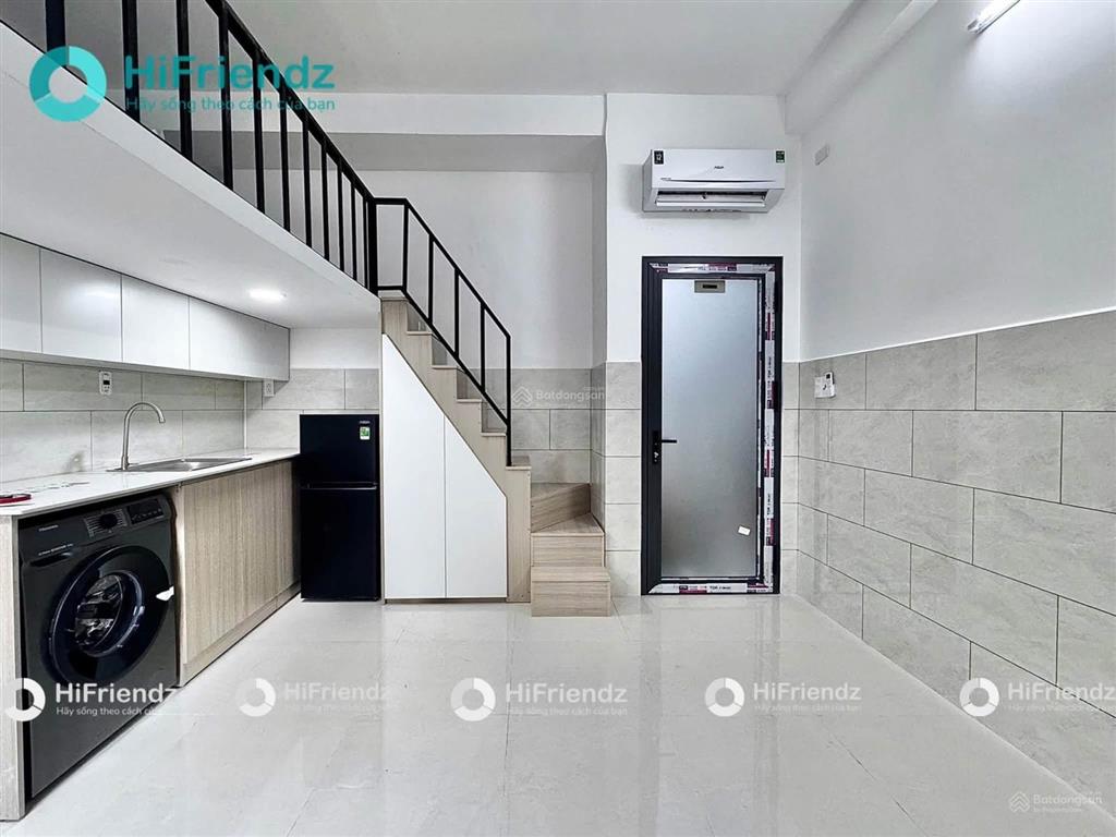 Cho thuê phòng gác lửng full nội thất thiết kế hiện đại