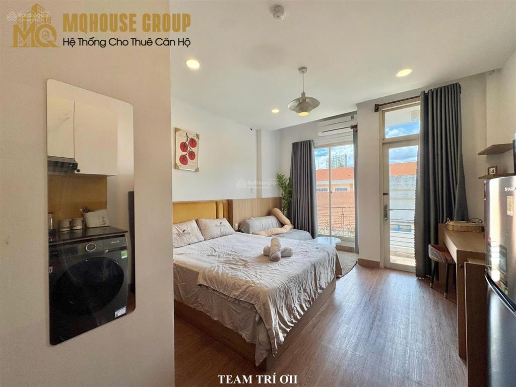 Cho thuê căn hộ ban công full nội thất dạng homestay máy giặt riêng đối diện lotte, đh tdtu quận 7