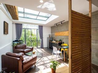 Cho thuê penthouse sân vườn full nội thất ngay tân quy gần lotte mart, chung cư sunrise city