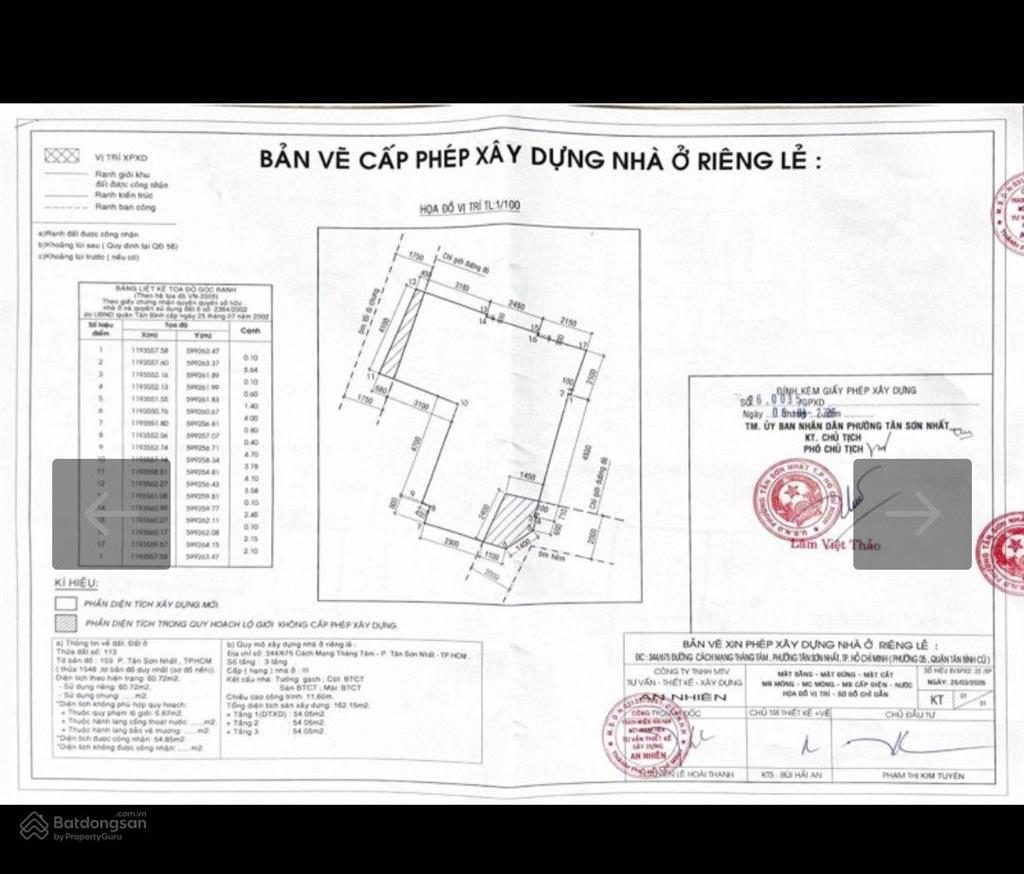 Nhà cũ hẻm 1014 cách mạng tháng 8 có thể cải tạo hoặc xây dựng thành căn hộ dịch vụ